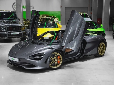 BRAND NEW 750S SPIDER PERFORMANCE UNDER FREE CONTRACT SERVICE AND WARRANTY-SWAP YOUR CAR AND GRAB IT-0