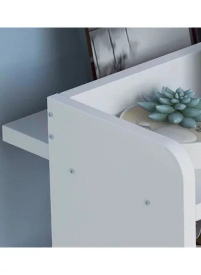 Modern and Sleek 5-layer Shoe Rack, Simple Household Solution for Space-Saving and Large-Capacity Storage with a Contemporary Design Featuring Extended Shelf for Displaying Frames and crafts-2