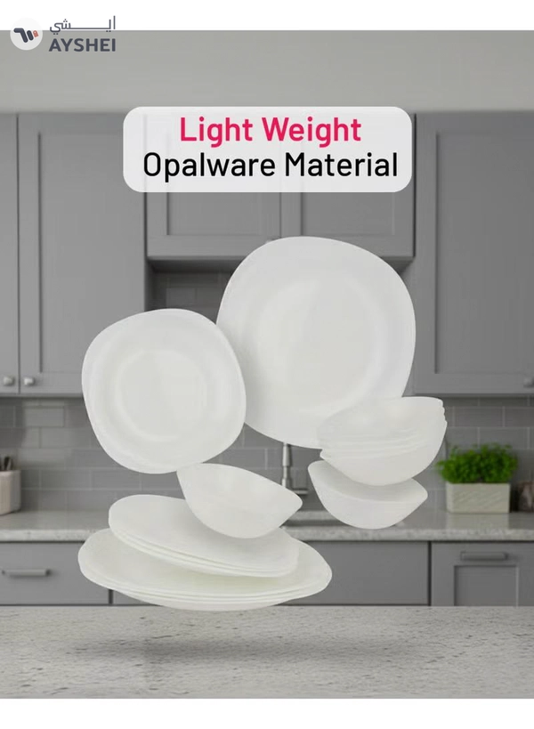Delcasa 12 Piece Opalware Dinner Set- DC3463