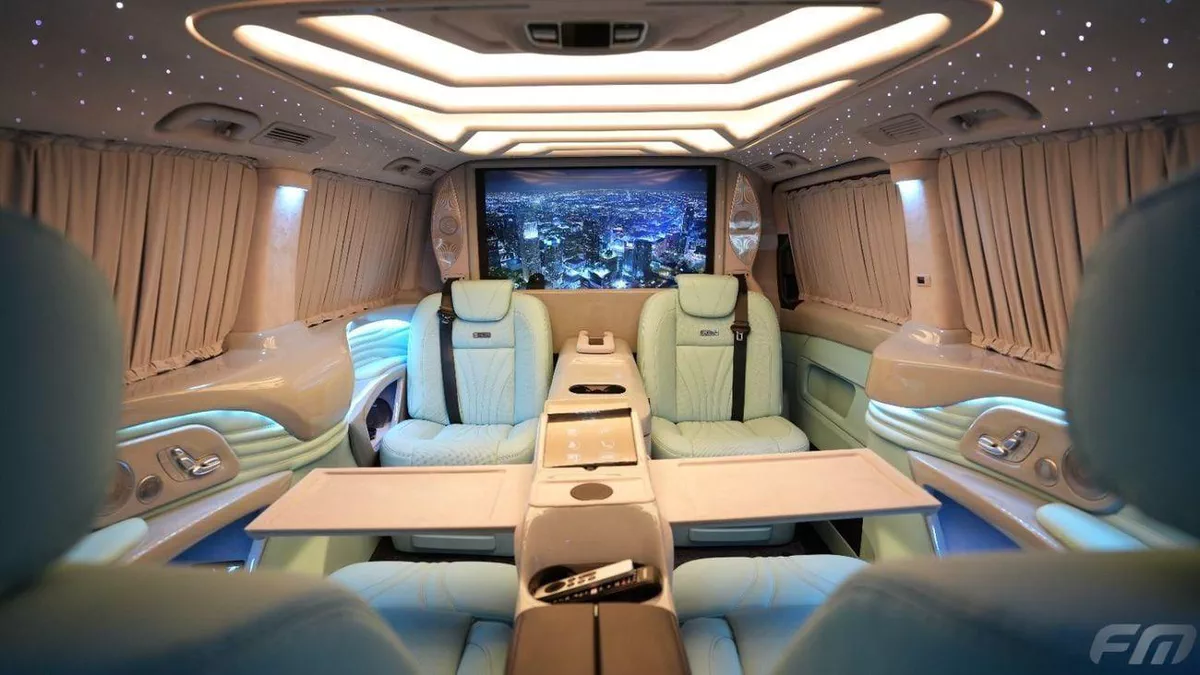 Mercedes Benz V300 VIP BUSINESS VAN –  FULL LUXURY OPTION | BRAND NEW | GCC | 2025-4-0
