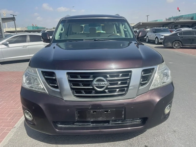 Nissan patrol 2011 brown color GCCcalen car-0