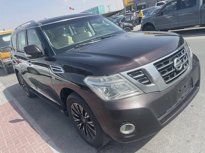 Nissan patrol 2011 brown color GCCcalen car-2