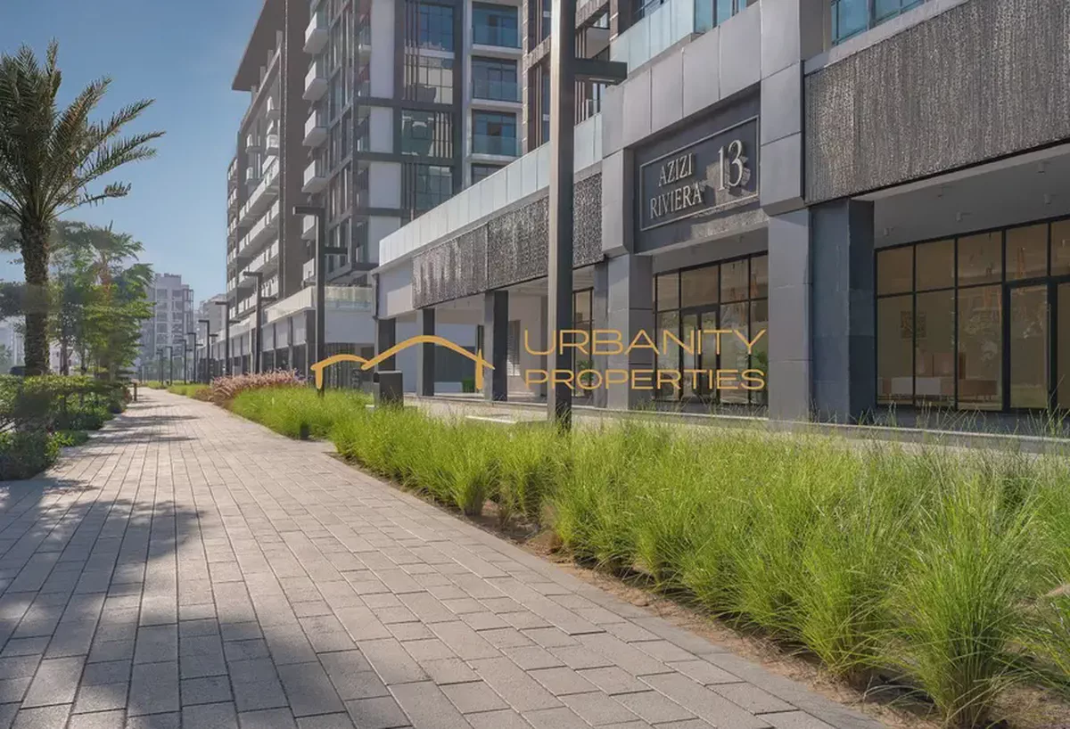 Azizi Riviera 55 | Prime Ground Floor Shop for Sale in Meydan