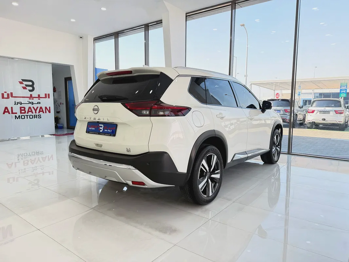 نيسان اكس تريل اس ال ابيض / زعفراني خليجي المسعود Nissan X-Trail SL 2024 GCC Specs-2-2
