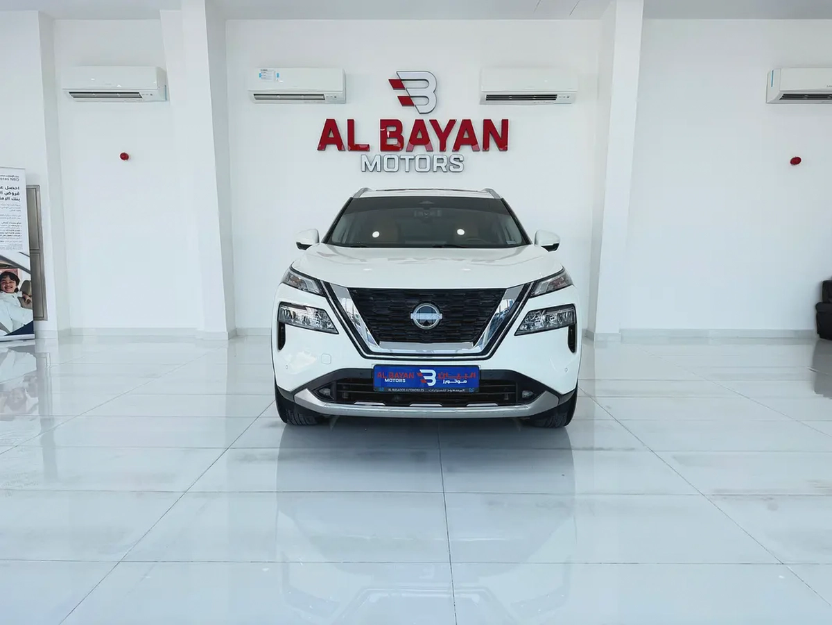 نيسان اكس تريل اس ال ابيض / زعفراني خليجي المسعود Nissan X-Trail SL 2024 GCC Specs-4-4