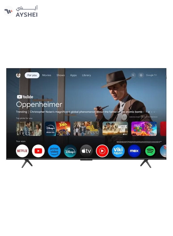 TCL 85-Inch P8K QLED 4K UHD Smart TV | Google TV, 144Hz, HDR10+, AiPQ Pro Processor, ONKYO 2.1 Audio, Dolby Atmos, DTS Virtual:X, Slim Uni-body (2025 Model) 85P8K black