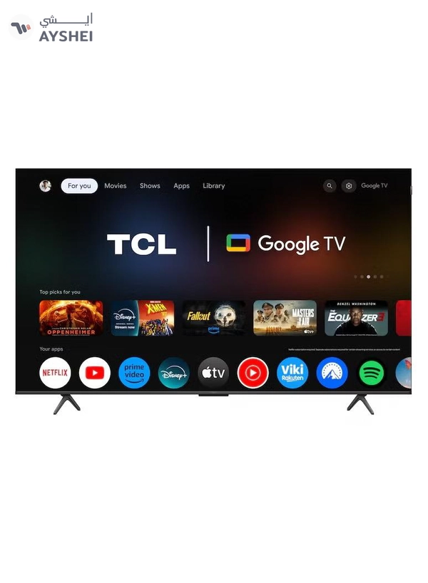 TCL 85-Inch P8K QLED 4K UHD Smart TV | Google TV, 144Hz, HDR10+, AiPQ Pro Processor, ONKYO 2.1 Audio, Dolby Atmos, DTS Virtual:X, Slim Uni-body (2025 Model) 85P8K black