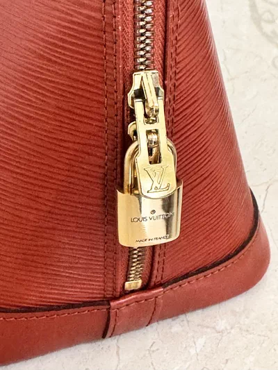LOUIS VUITTON Alma Epi Bag-1