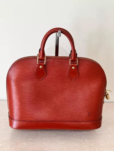 LOUIS VUITTON Alma Epi Bag-3