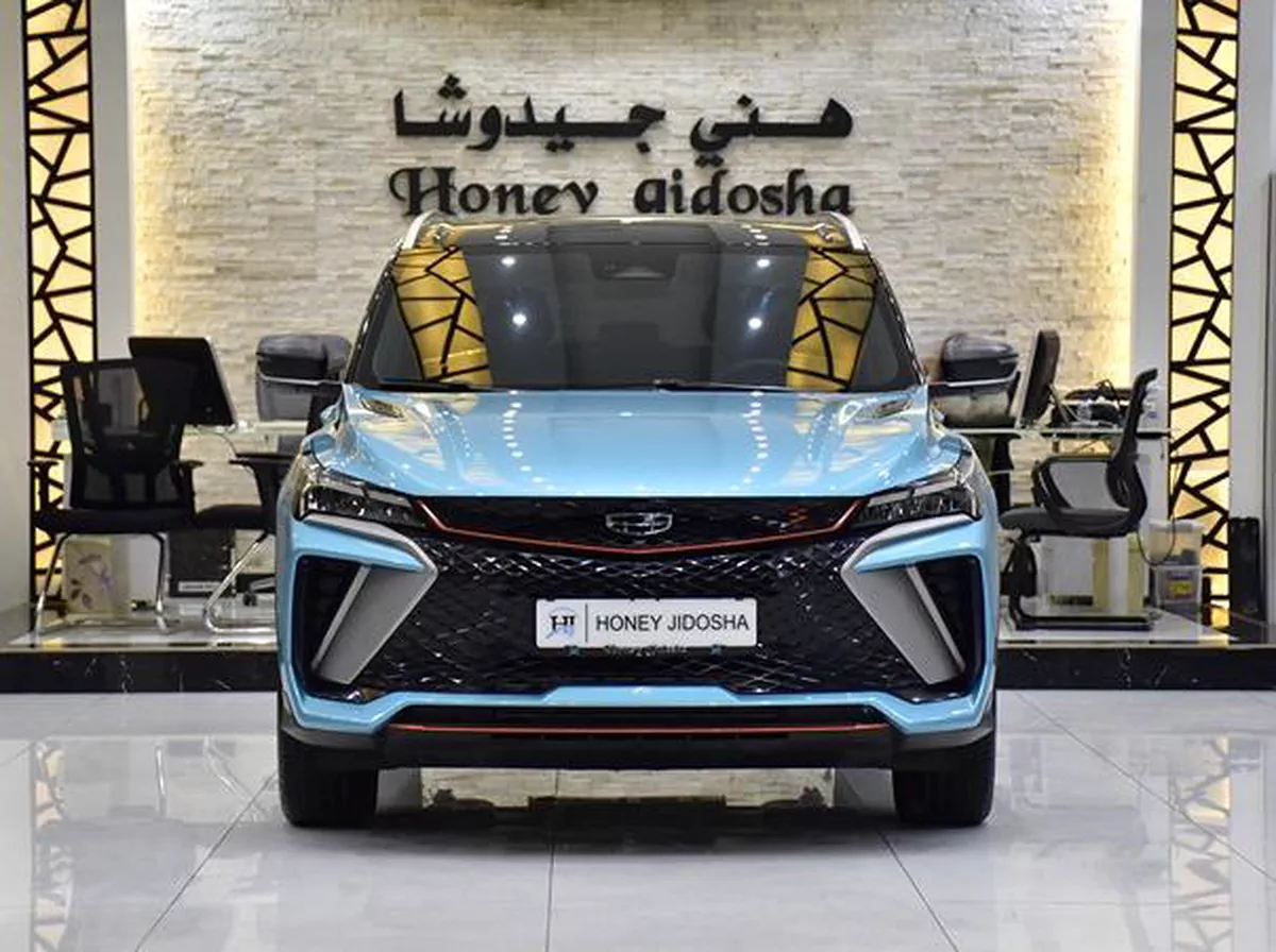 Geely Coolray ( 2025 Model ) in Blue Color GCC Specs