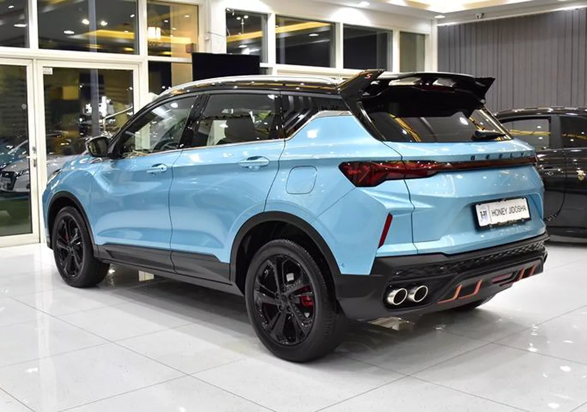 Geely Coolray ( 2025 Model ) in Blue Color GCC Specs-2-2