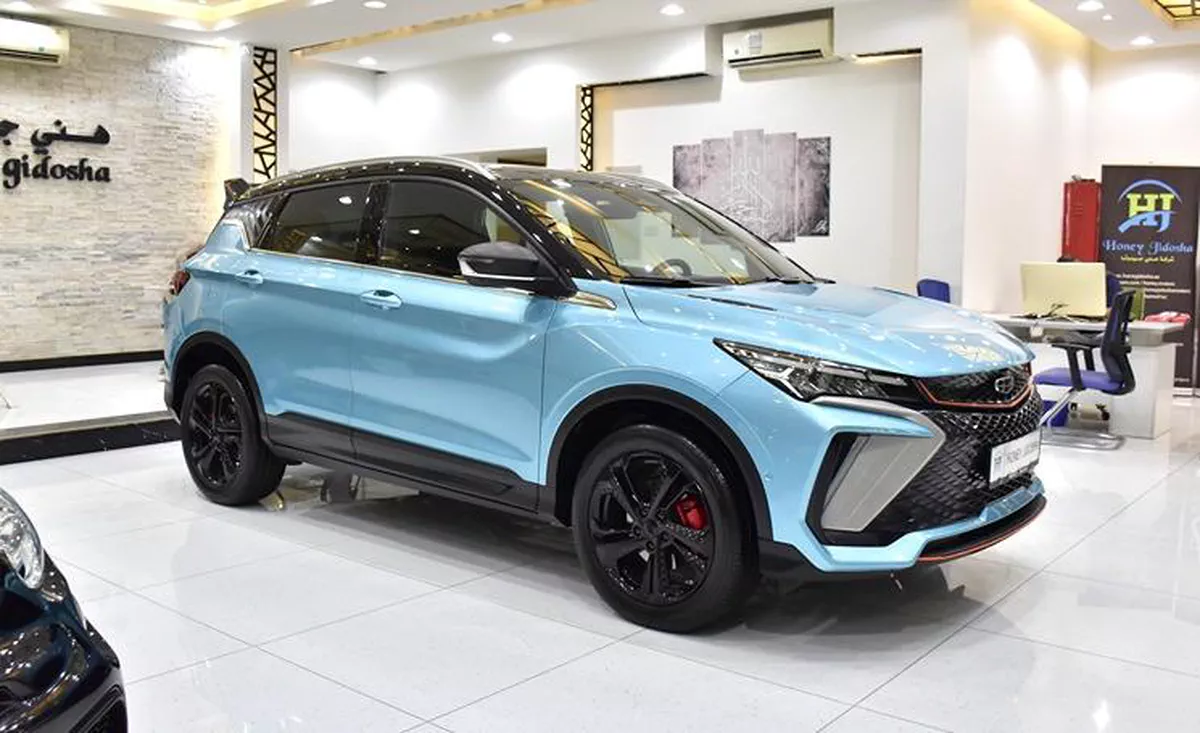 Geely Coolray ( 2025 Model ) in Blue Color GCC Specs-7-7