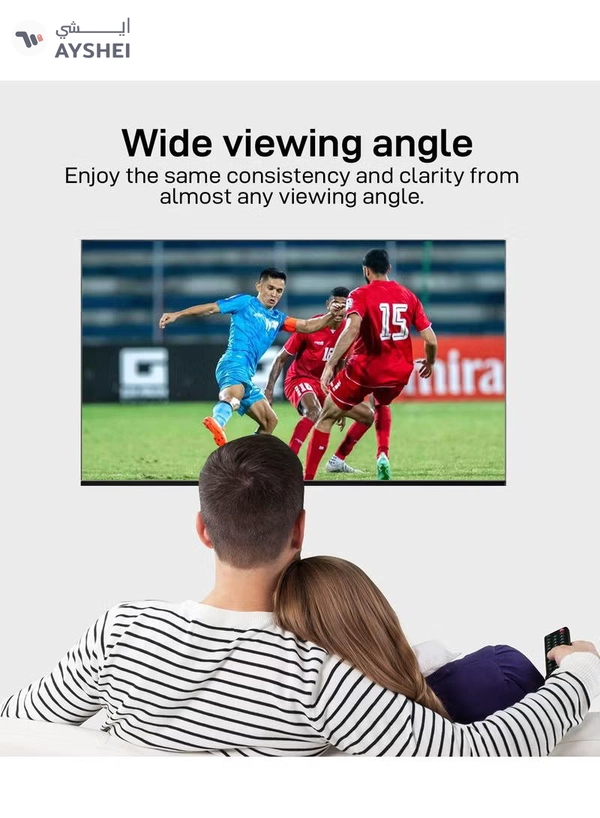 Geepas 65'' 4K UHD, Google, Smart HDMI LED TV With Bluetooth, 2 USB, 4 HDMI Connectivity, WIFI, Screen Sharing, Wall Mount Bracket, Remote Control, 16:9 Aspect Ratio, Wide Color Enhancer, WIFI