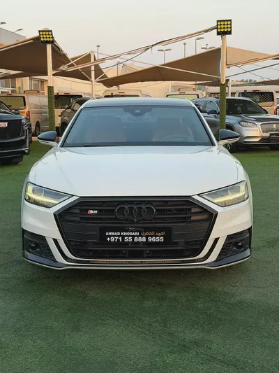 (2020) AUDI //S8// GCC FULL OPTION -ORIGINAL PAINT--2