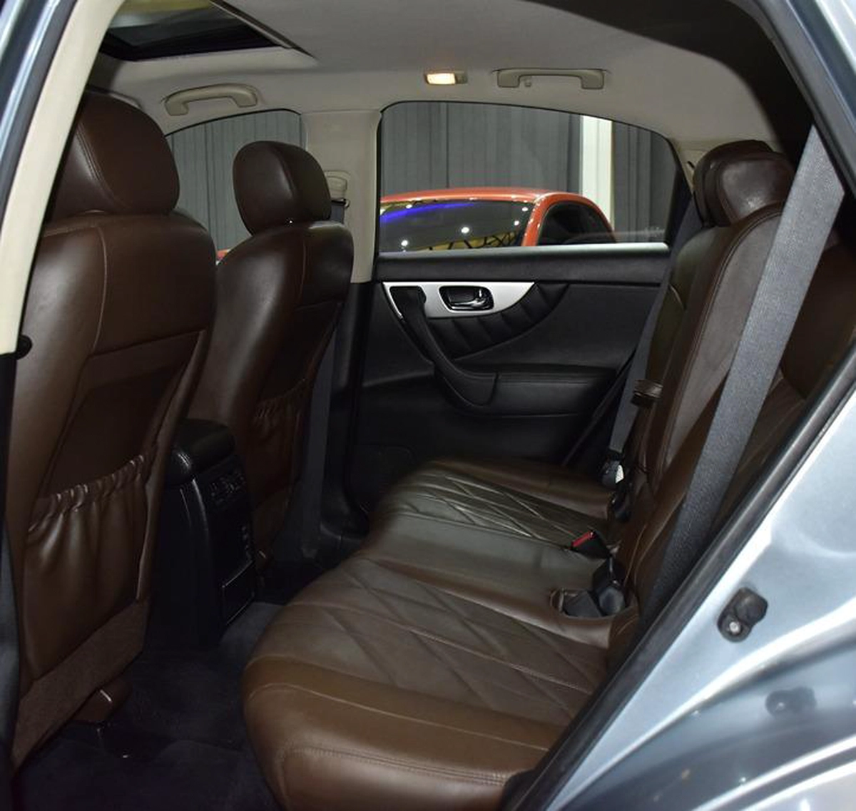 Infiniti QX70 ( 2020 Model ) in Silver Color GCC Specs-5-5