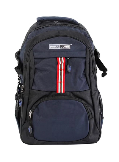 PARAJOHN Nylon Zipper Back Pack Navy-0