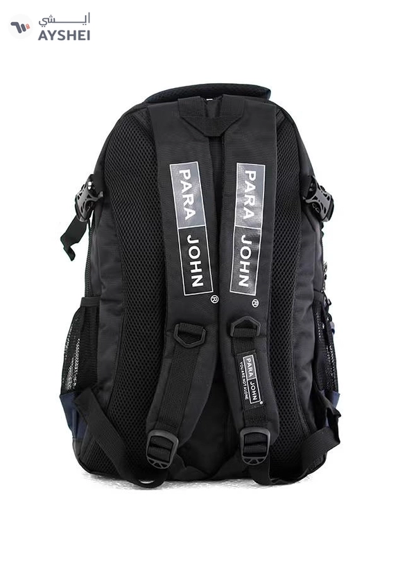 PARAJOHN Nylon Zipper Back Pack Navy