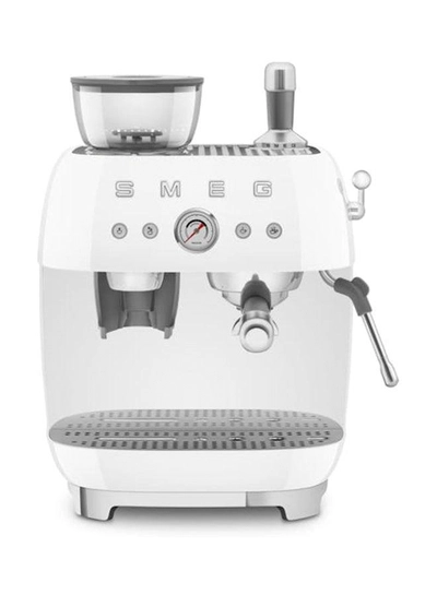 smeg ‘50’s Style’ Coffee Machine with Built in Grinder 0.25 kg 1650 W EGF03WHAU White-0