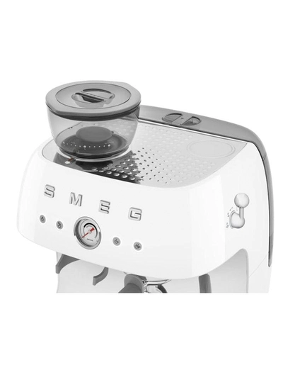 smeg ‘50’s Style’ Coffee Machine with Built in Grinder 0.25 kg 1650 W EGF03WHAU White-6