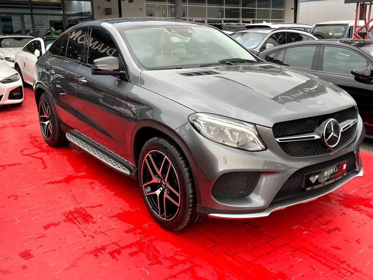 GCC Specs Mercedes-Benz GLE 43 AMG Coupe 2018 - Excellent Condition-3-3