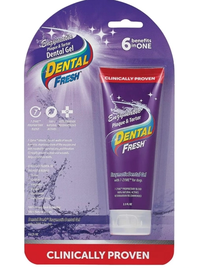 SynergyLabs Dental Fresh Enzymatic Plaque & Tartar Dental Gel 2.5 oz - 70.87 g-0