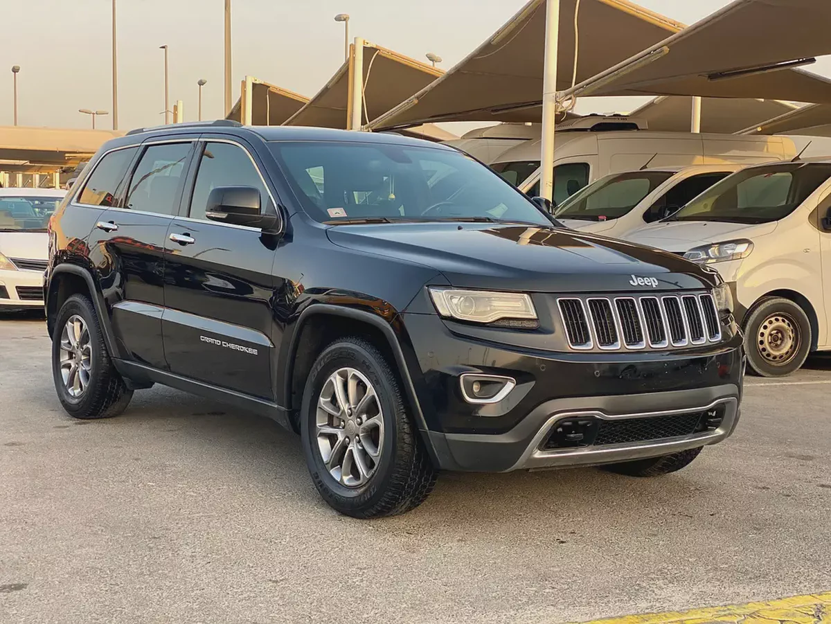 2014 Jeep Grand Cherokee Black Limited-4-4