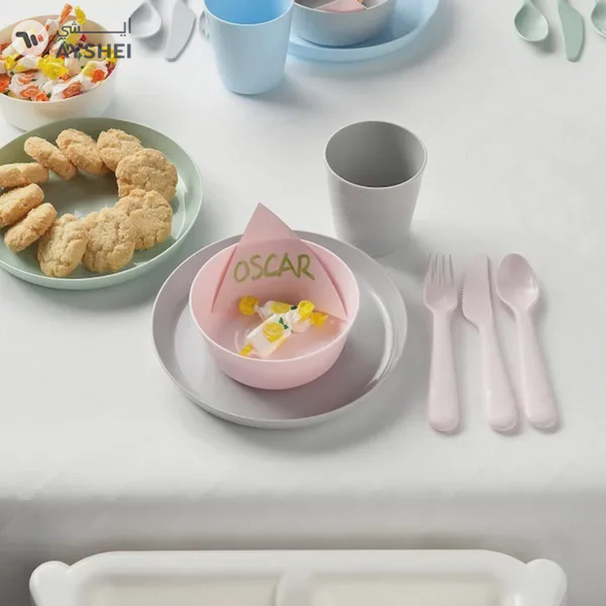 IKEA KALAS Mug: Fun Mixed Colours for Joyful Drinking-1-1
