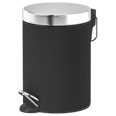 EKOLN Waste bin, dark grey, 3 l-0