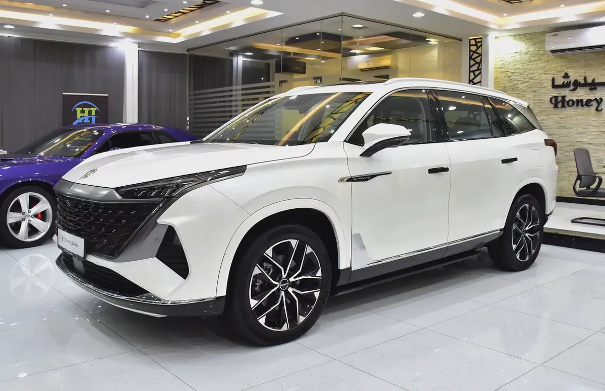 AED 1,190 EMi for 5Yrs | MG RX9 ( 2023 Model ) in White Color Chinese Specs-1-1