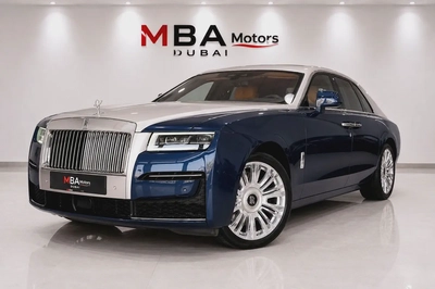 2021 Rolls-Royce Ghost Standard | GCC Specs | Under Warranty - Full Service Record-0