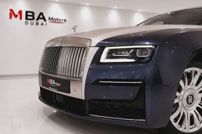 2021 Rolls-Royce Ghost Standard | GCC Specs | Under Warranty - Full Service Record-2