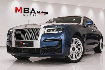 2021 Rolls-Royce Ghost Standard | GCC Specs | Under Warranty - Full Service Record-4
