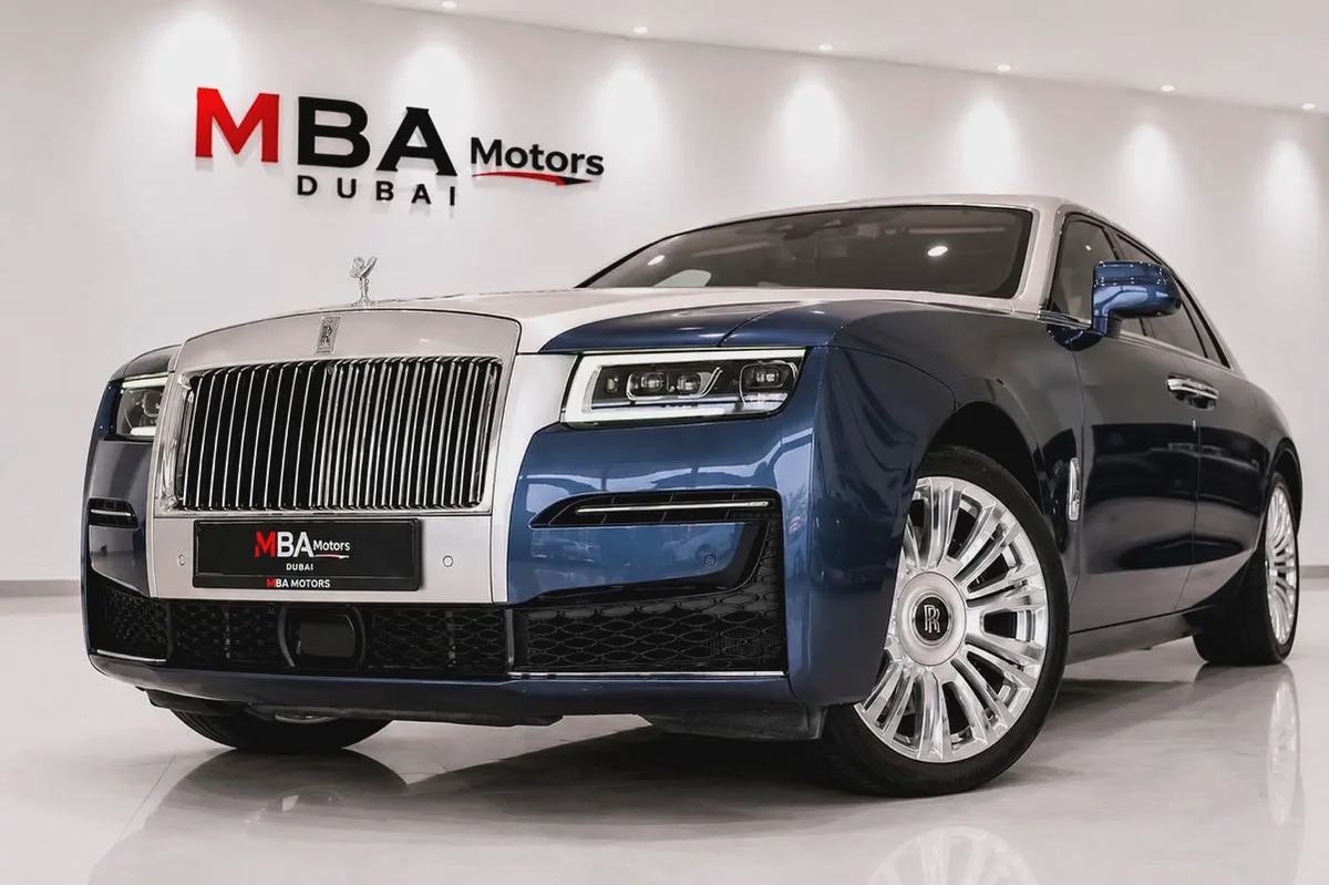 2021 Rolls-Royce Ghost Standard | GCC Specs | Under Warranty - Full Service Record