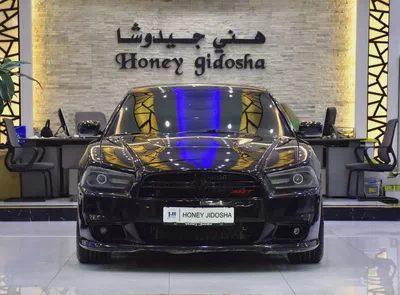 EXCELLENT DEAL for our Dodge Charger SRT8 ( 2013 Model ) in Black Color GCC Specs-0