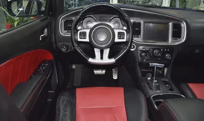 EXCELLENT DEAL for our Dodge Charger SRT8 ( 2013 Model ) in Black Color GCC Specs-11