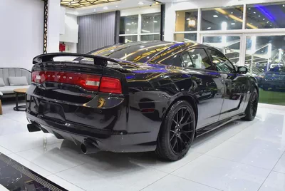 EXCELLENT DEAL for our Dodge Charger SRT8 ( 2013 Model ) in Black Color GCC Specs-5