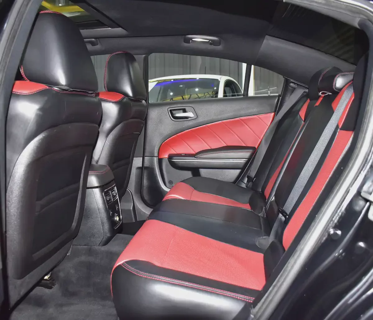 EXCELLENT DEAL for our Dodge Charger SRT8 ( 2013 Model ) in Black Color GCC Specs-16-16