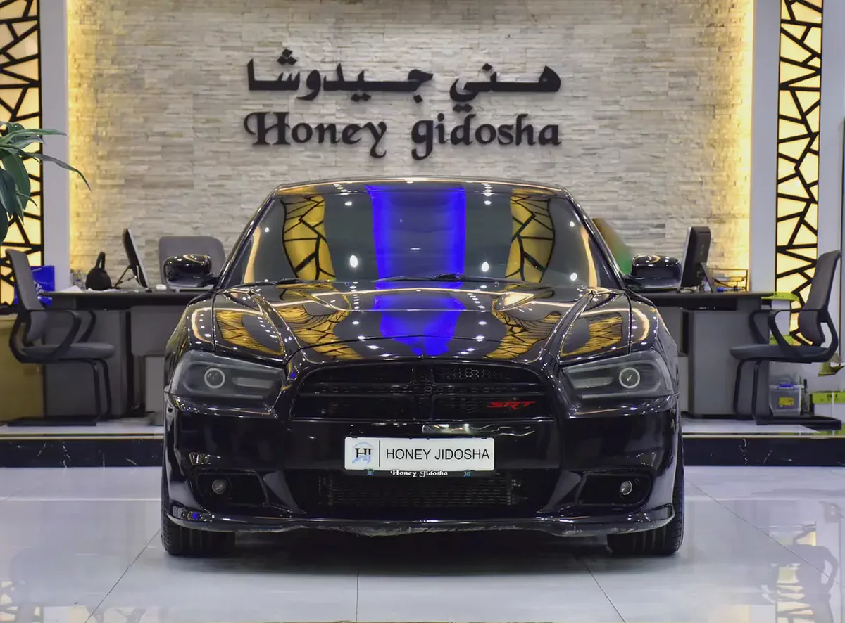 EXCELLENT DEAL for our Dodge Charger SRT8 ( 2013 Model ) in Black Color GCC Specs