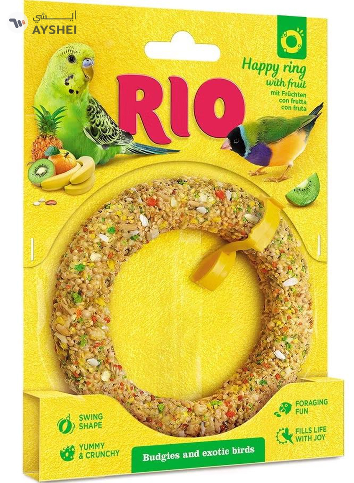 RIO Happy Ring for Budgies and Exotic Birds