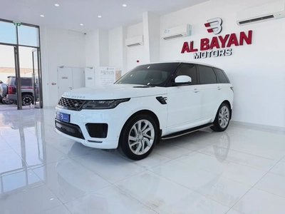 رنج روفر سبورن HSE ديناميك ابيض/ احمر 2019 خليجي-1