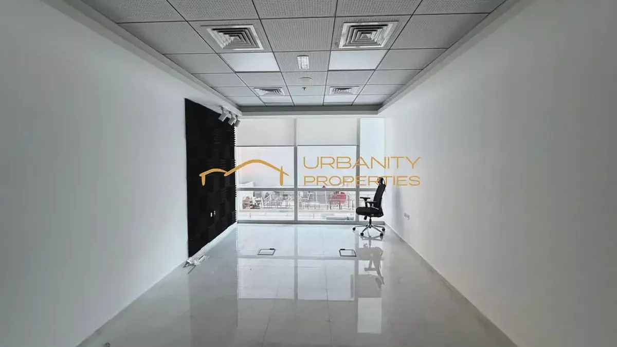 AED 55K | Fully Fitted Office | Tamani Arts Business Bay | 283 sq. ft + Parking | City View