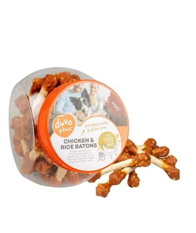 Duvo+ Meat Chicken & Rice Batons 400g-0