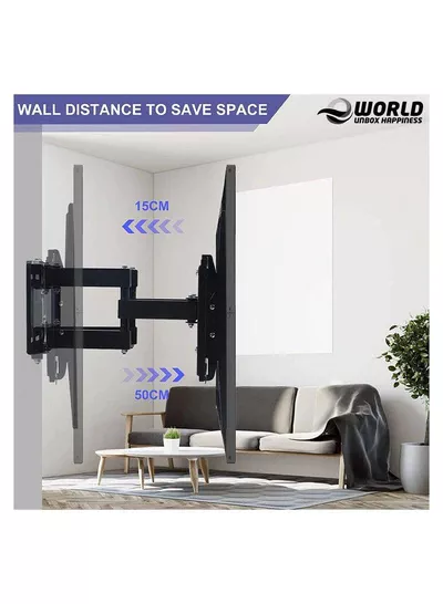 TV Wall Mount Bracket for 32-70 Inch LED LCD OLED and Plasma Flat Screen TVs with Full Motion Swivel Articulating Dual Arms-3