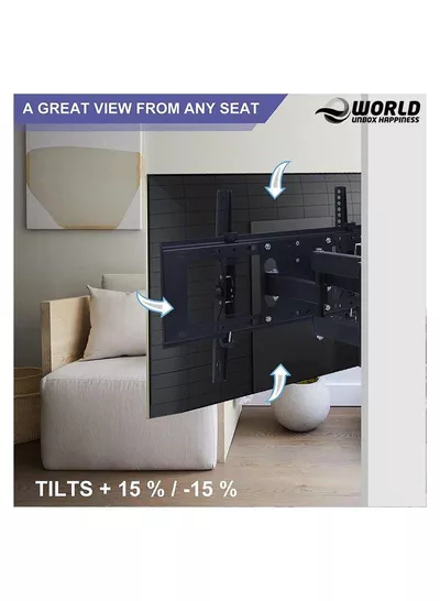 TV Wall Mount Bracket for 32-70 Inch LED LCD OLED and Plasma Flat Screen TVs with Full Motion Swivel Articulating Dual Arms-5