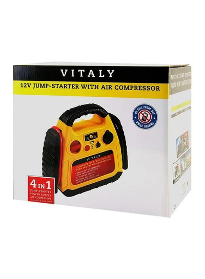 VITALY 4-In-1 Jump Starter With Air Compressor-2