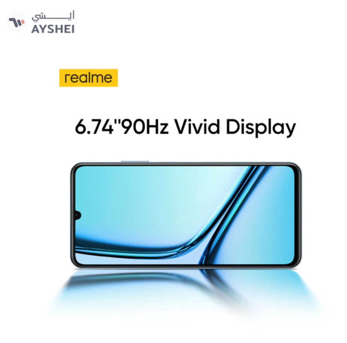 Realme Note 50 Dual SIM Sky Blue 3GB RAM 64GB 4G - Middle East Version-1-1