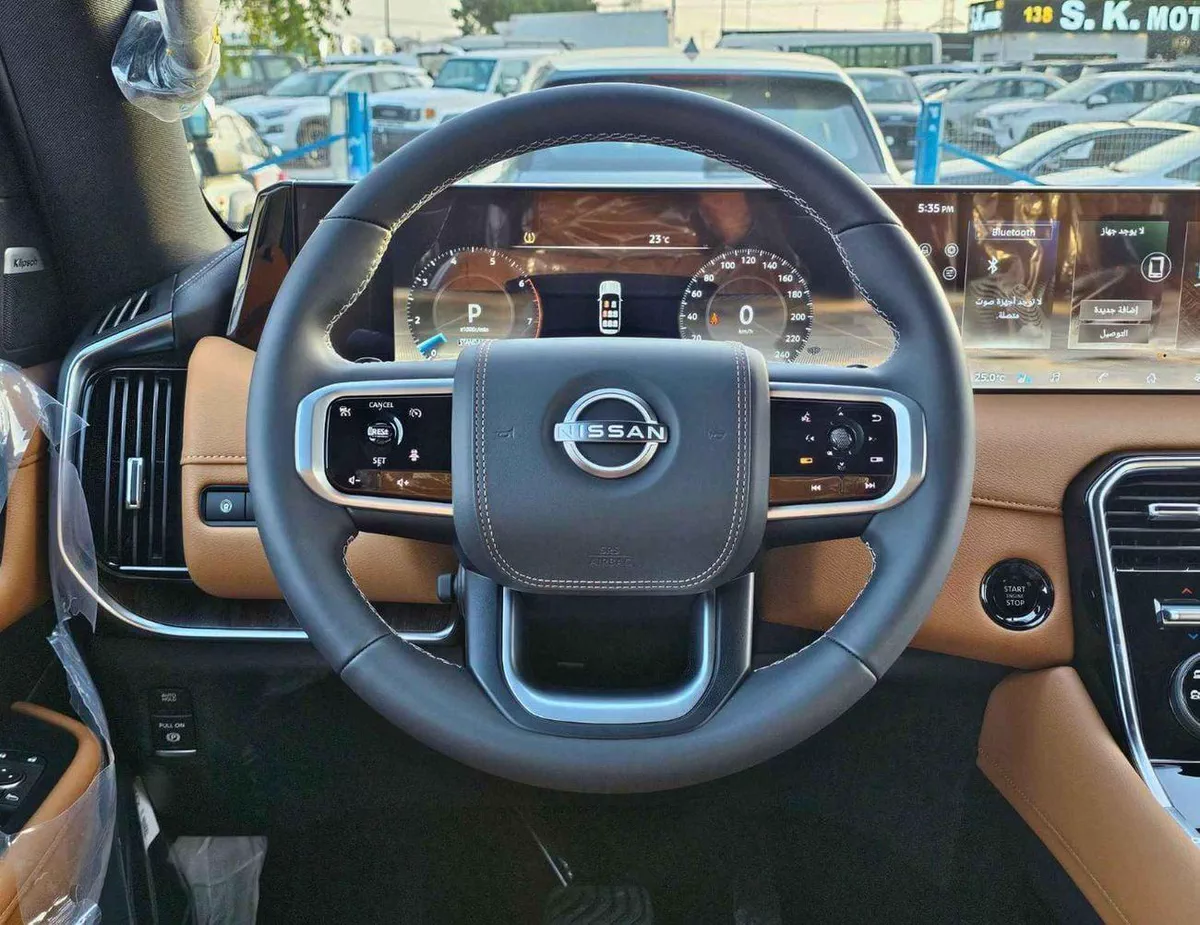 Nissan Patrol LE PLATINUM CITY LE PLATINUM TWIN TURBO / 3.5L V6 / REAR ENTERTAINMENT SCREEN / LEATHER SEATS /PANORAMIC ROOF / 360*C-17-0