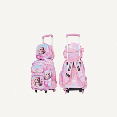 PARAJOHN KiddoKit Character Kitty School bag -Pink-3