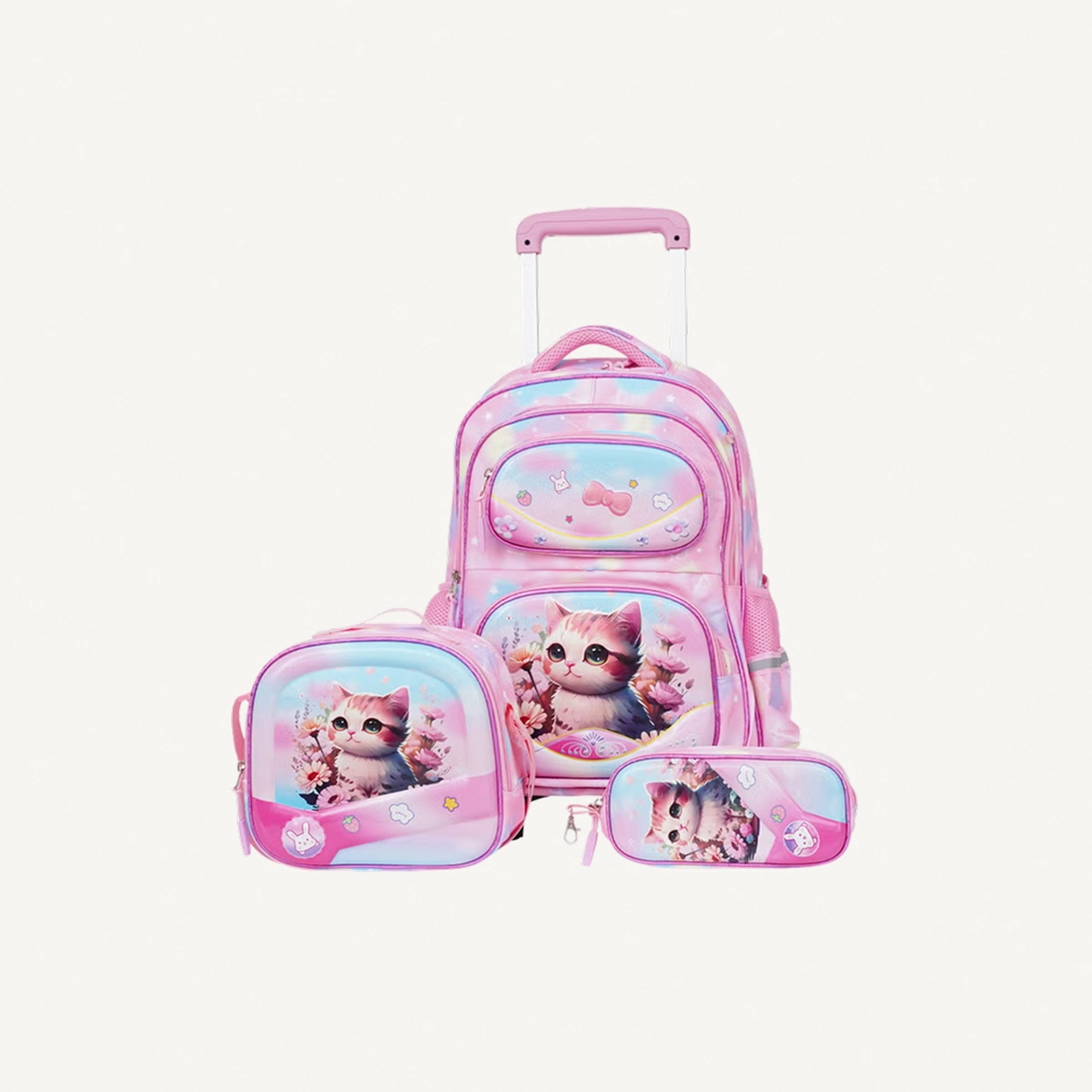 PARAJOHN KiddoKit Character Kitty School bag -Pink
