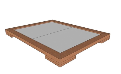 Monk Japanese Low Bed-1